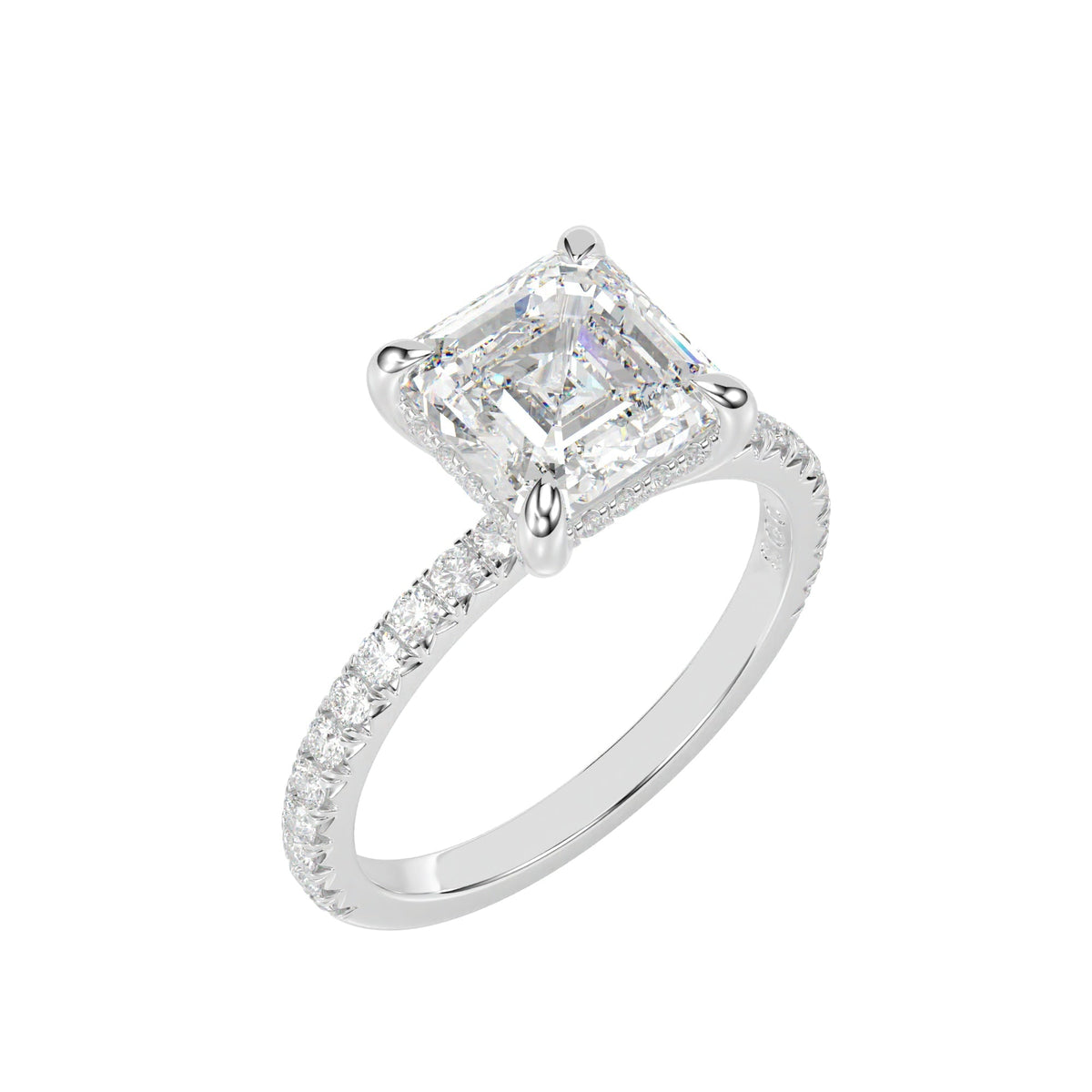 Celestia Princess 4 Prong Solitaire Setting (Copy)