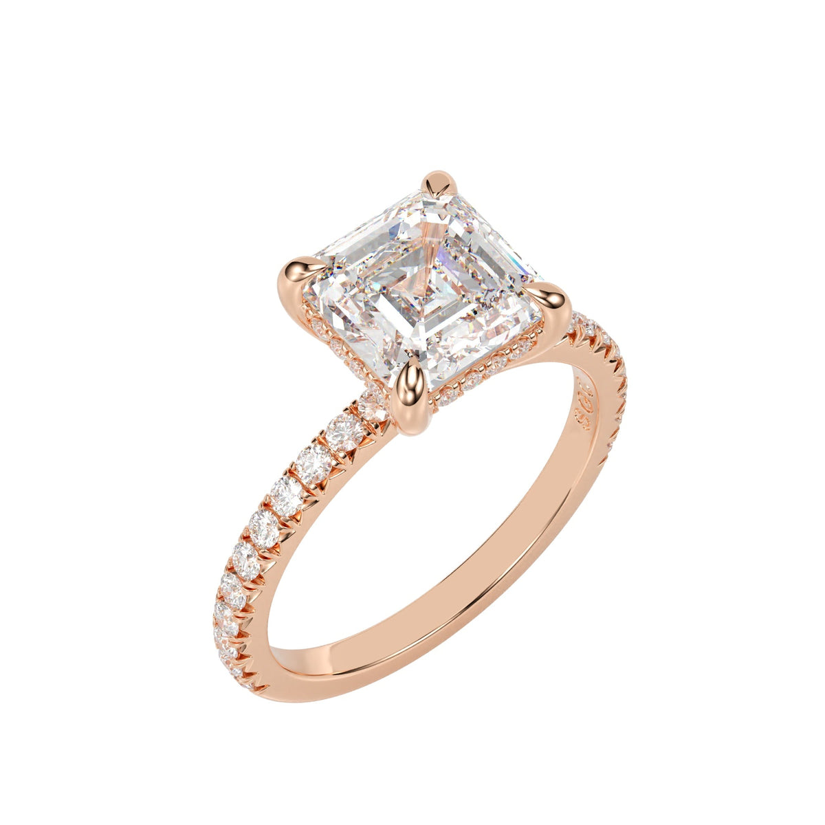 Celestia Princess 4 Prong Solitaire Setting (Copy)