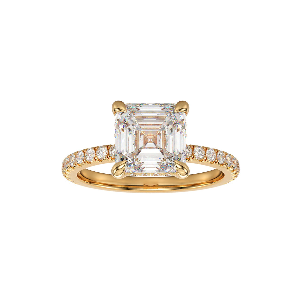 Celestia Princess 4 Prong Solitaire Setting (Copy)