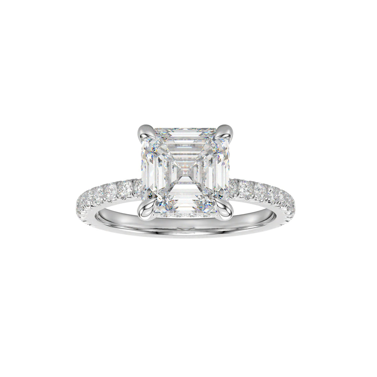 Celestia Princess 4 Prong Solitaire Setting (Copy)
