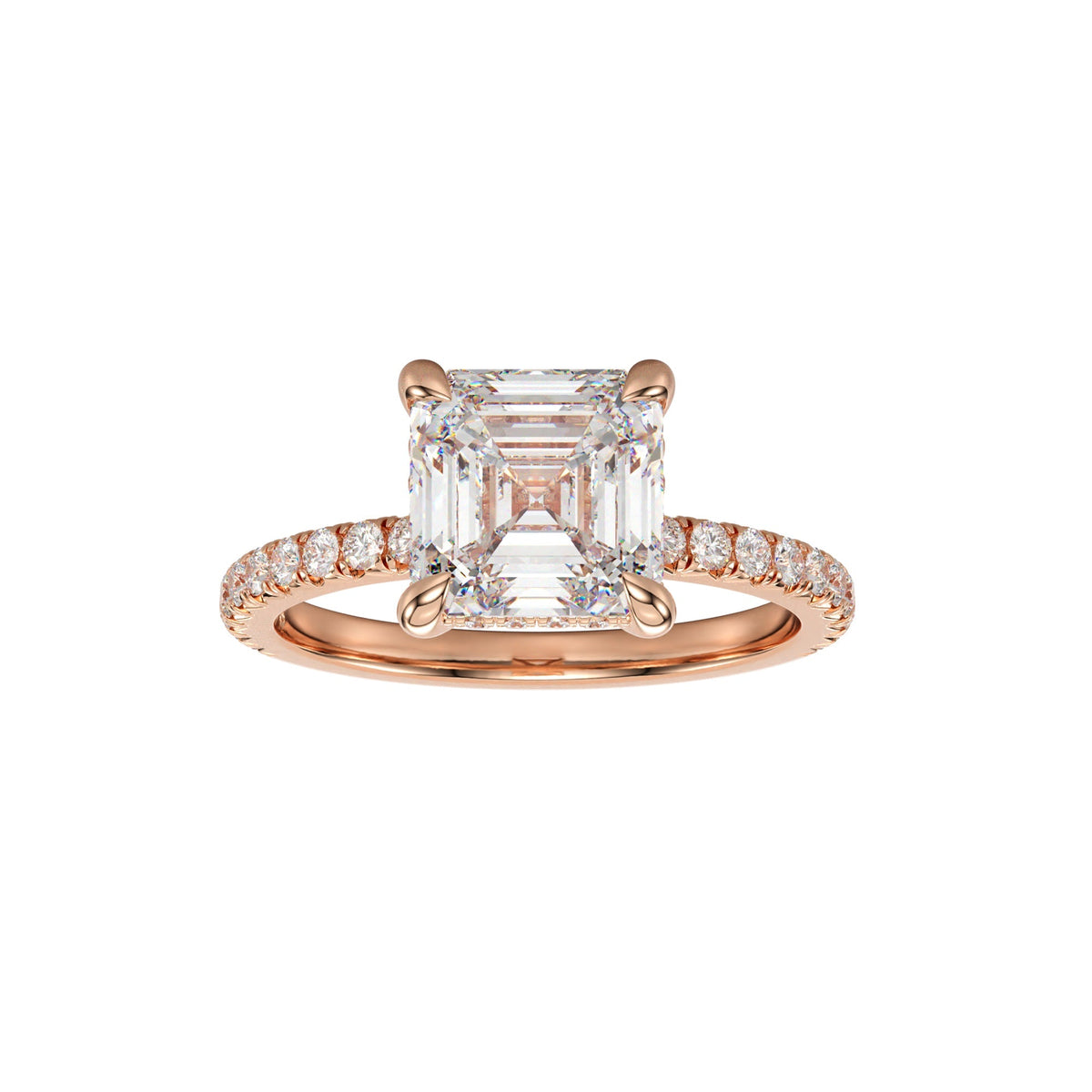 Celestia Princess 4 Prong Solitaire Setting (Copy)