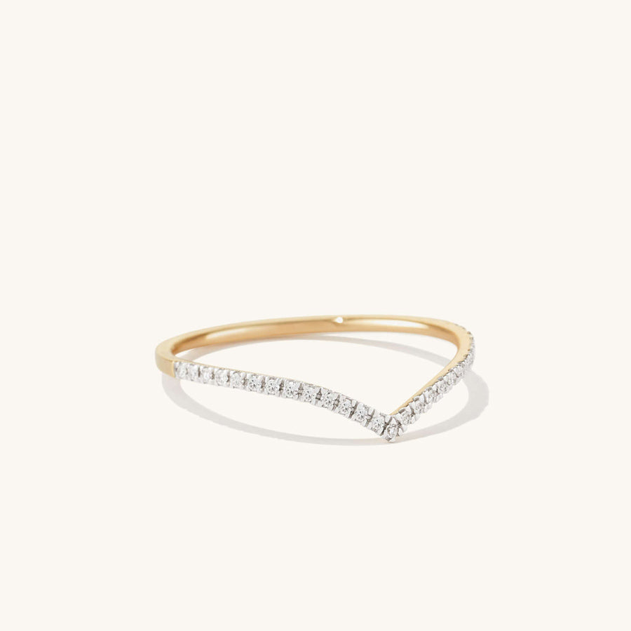Delicate diamond eternity ring