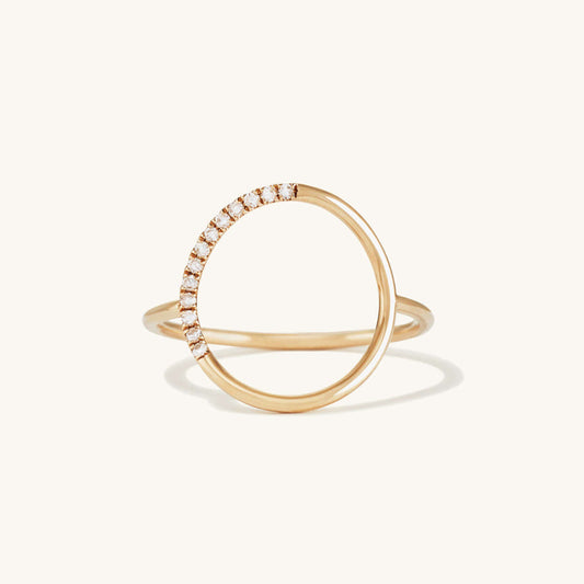 Delicate diamond eternity ring II